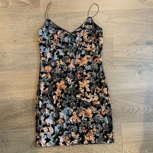 Sparkly mini dress
